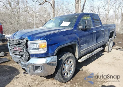2015 GMC Sierra 2500Hd Slt from USA, damaged, VIN 1GT22ZEG6FZ100802